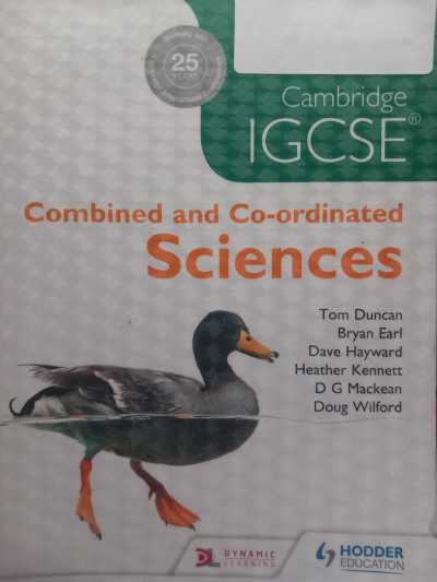 Combined and Co-Ordinated Sciences Cambridge IGCSE